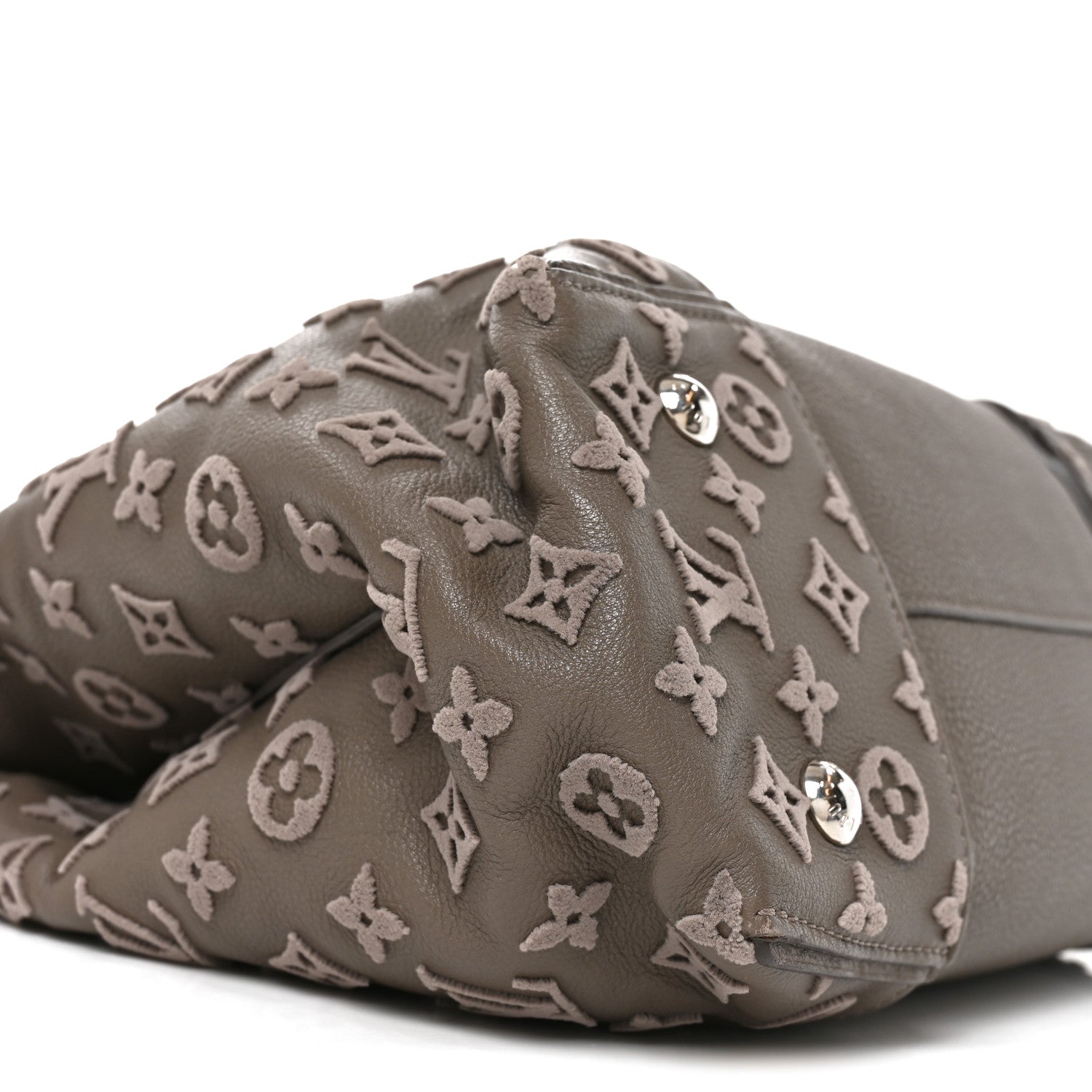 Louis Vuitton Monogram Tuffetage Ayers Tote W PM Grey 8 of 10