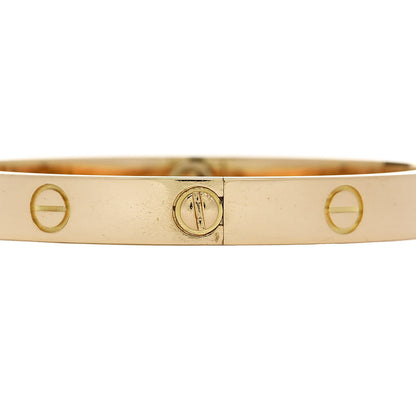 Cartier 18K Yellow Gold LOVE Bracelet 16 3 of 7