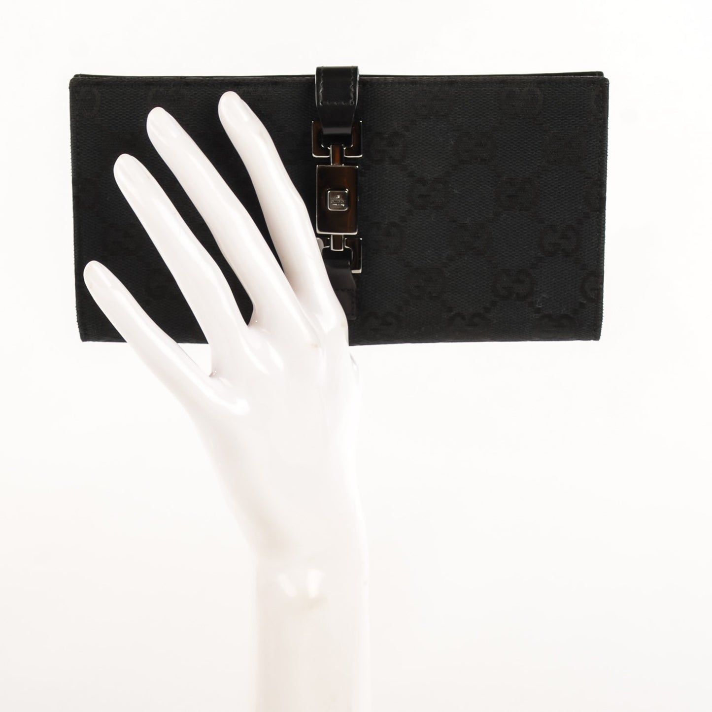 Monogram Continental Bardot Wallet Black