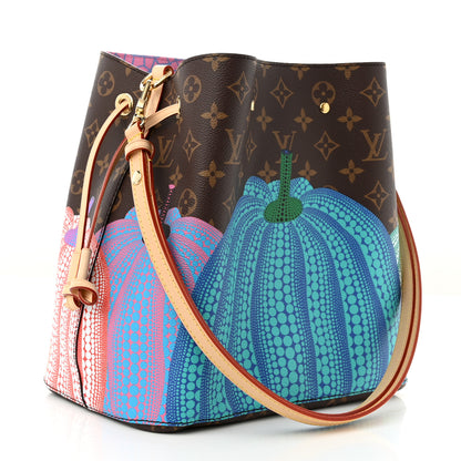 Louis Vuitton LV x YK Monogram Kusama Pumpkin Neonoe MM 3 of 11