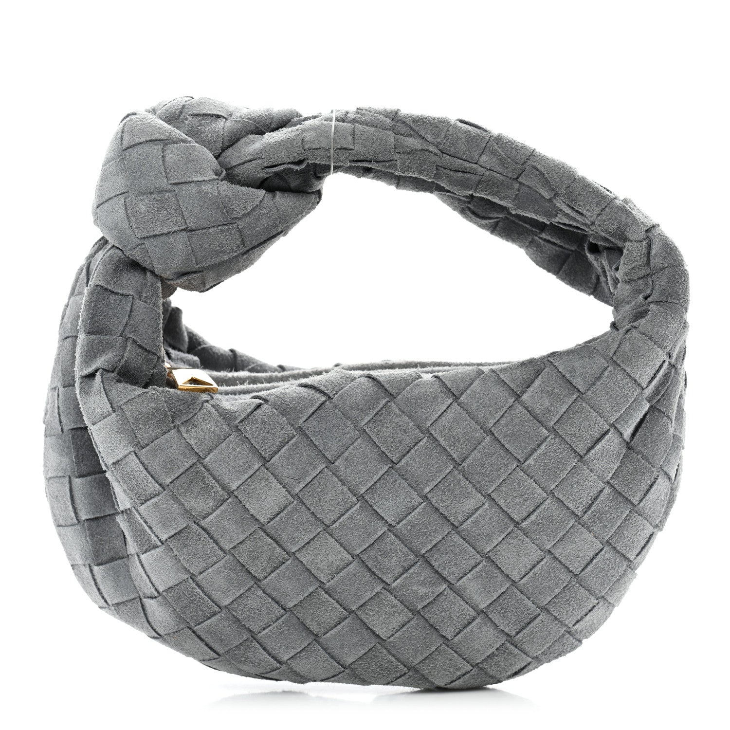 Bottega Veneta Suede Intrecciato Mini Jodie Thunder 1 of 9