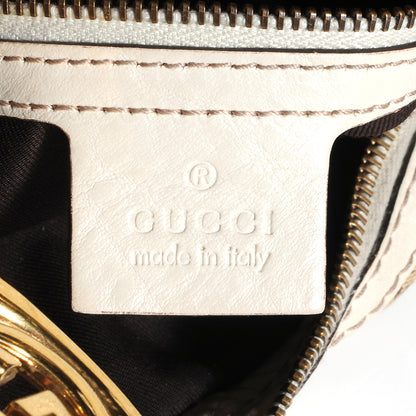 Gucci Monogram Medium Interlocking Hobo Off White 5 of 7
