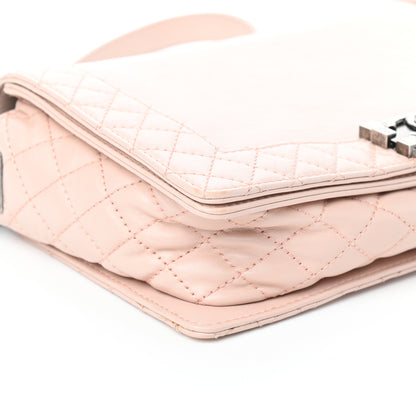 Chanel Calfskin New Medium Boy Reverso Flap Light Pink 9 of 10