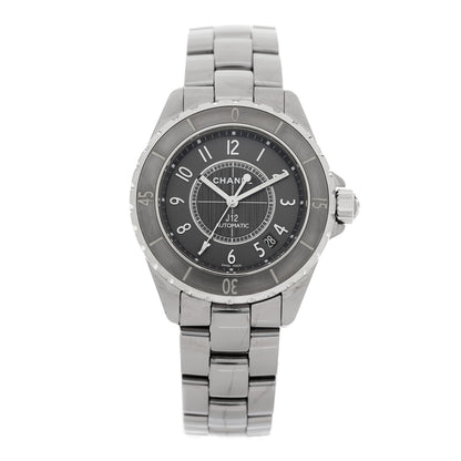 Chanel Titanium Ceramic 38mm J12 Chromatic Automatic Watch 1 of 5