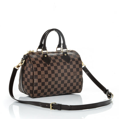Louis Vuitton Damier Ebene Speedy Bandouliere 25 3 of 7