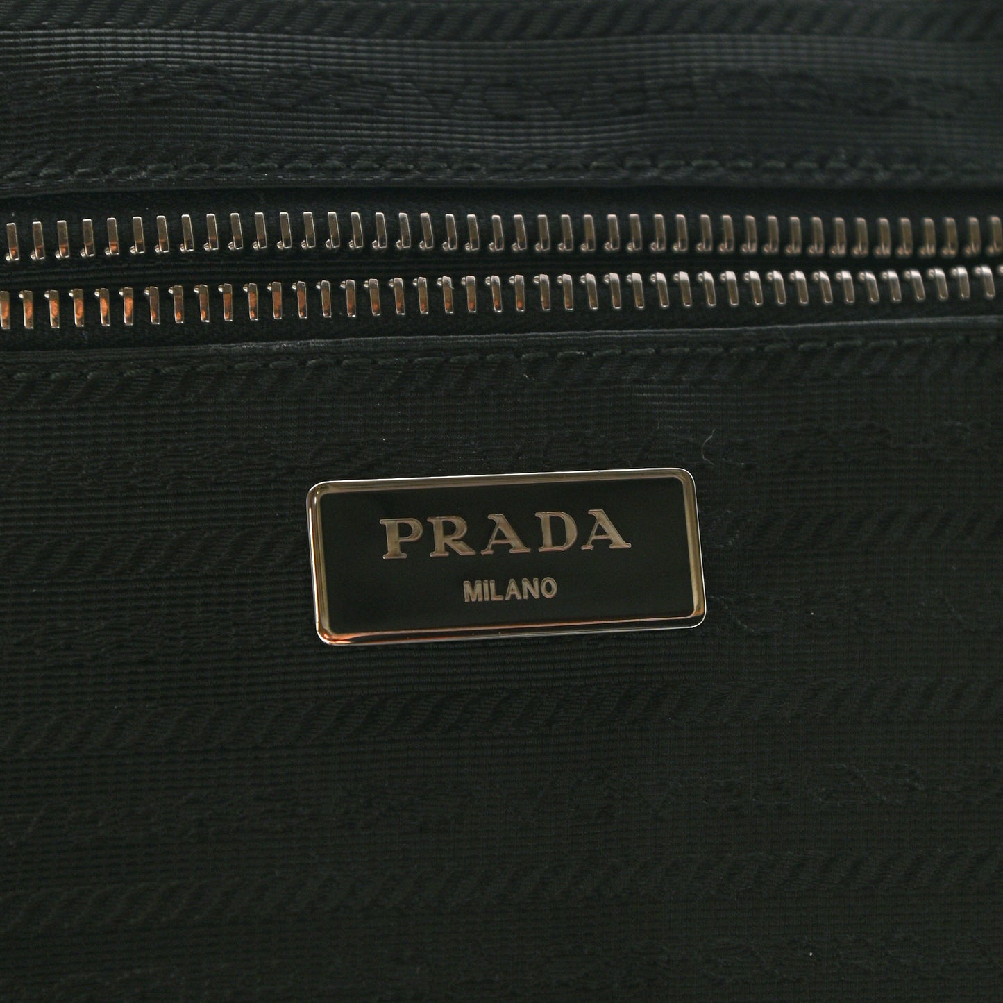Saffiano Rolling Suitcase Black