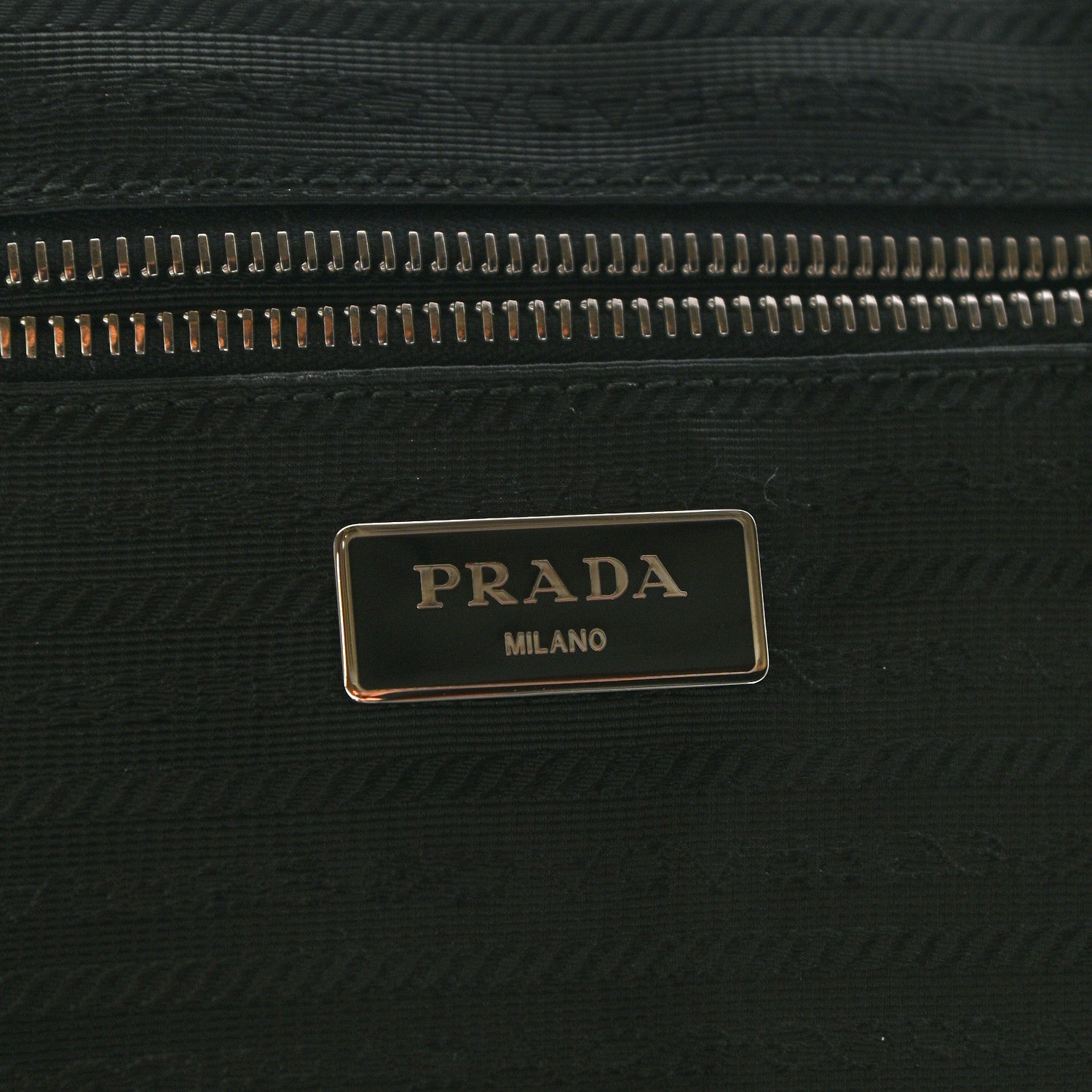 Prada Saffiano Rolling Suitcase Black 7 of 12