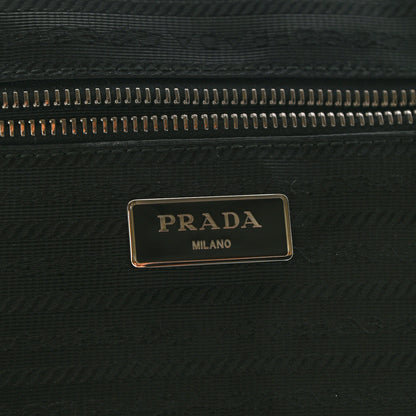 Prada Saffiano Rolling Suitcase Black 7 of 12