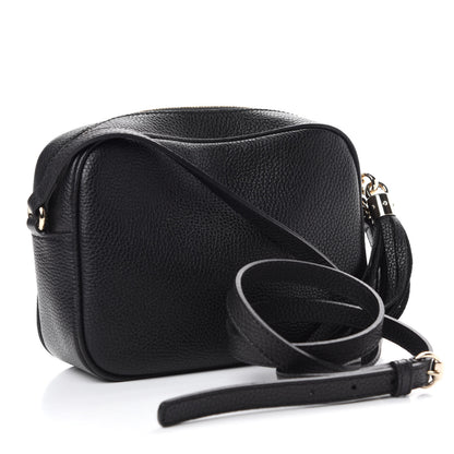 Gucci Pebbled Calfskin Small Soho Disco Bag Black 3 of 10