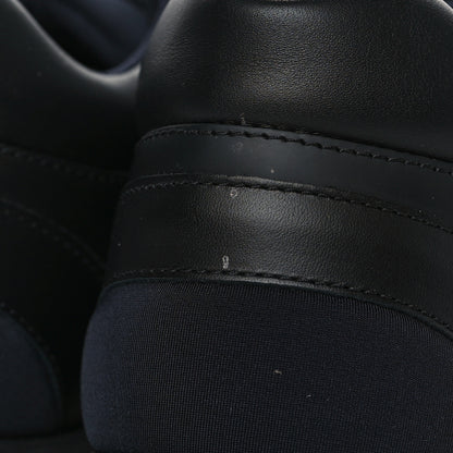 Chanel Fabric Calfskin Suede Mens CC Sneakers 45 Black 11 of 11