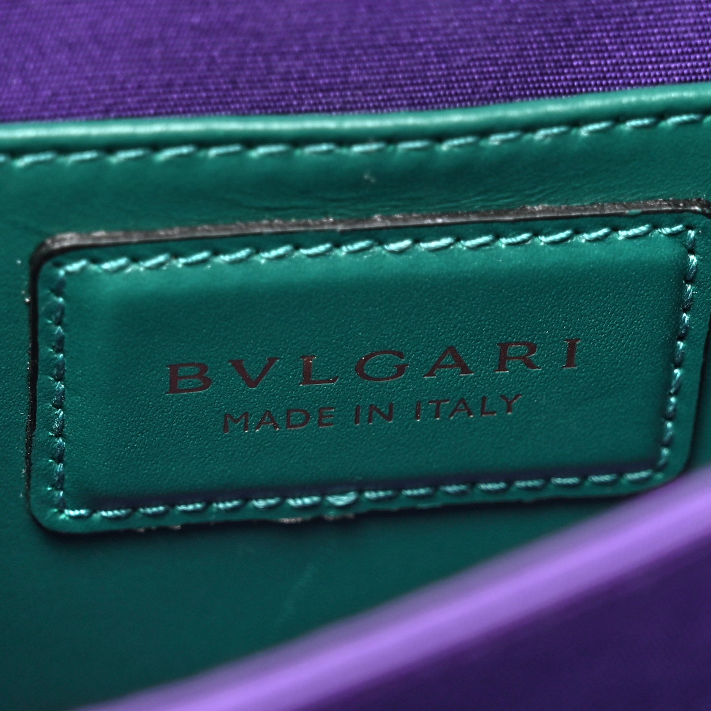 Calfskin Serpenti Forever Top Handle Emerald Green