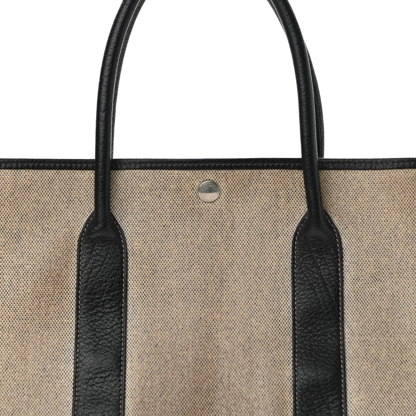 Toile Buffle Skipper Garden Party 36 MM Tote Black