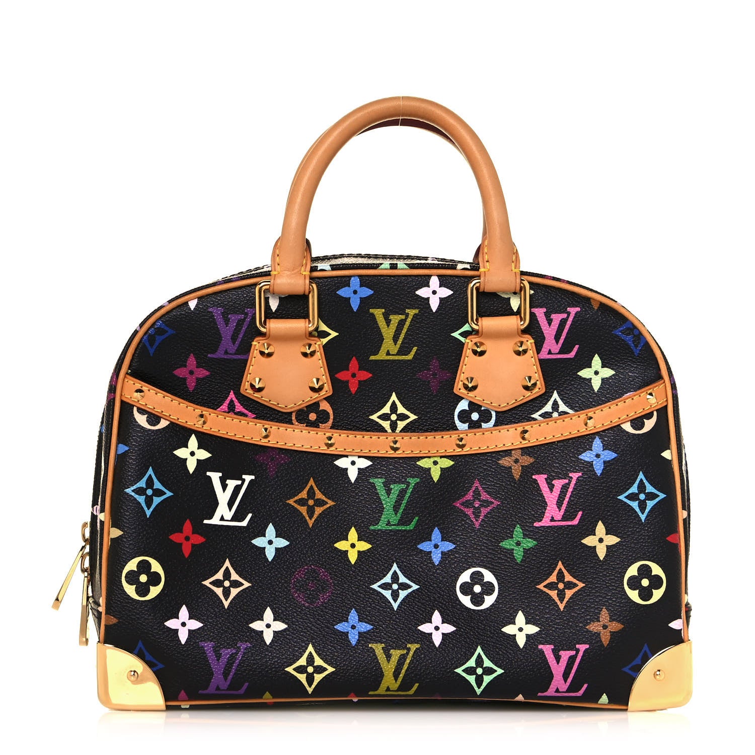 Louis Vuitton Monogram Multicolor Trouville Black 1 of 9