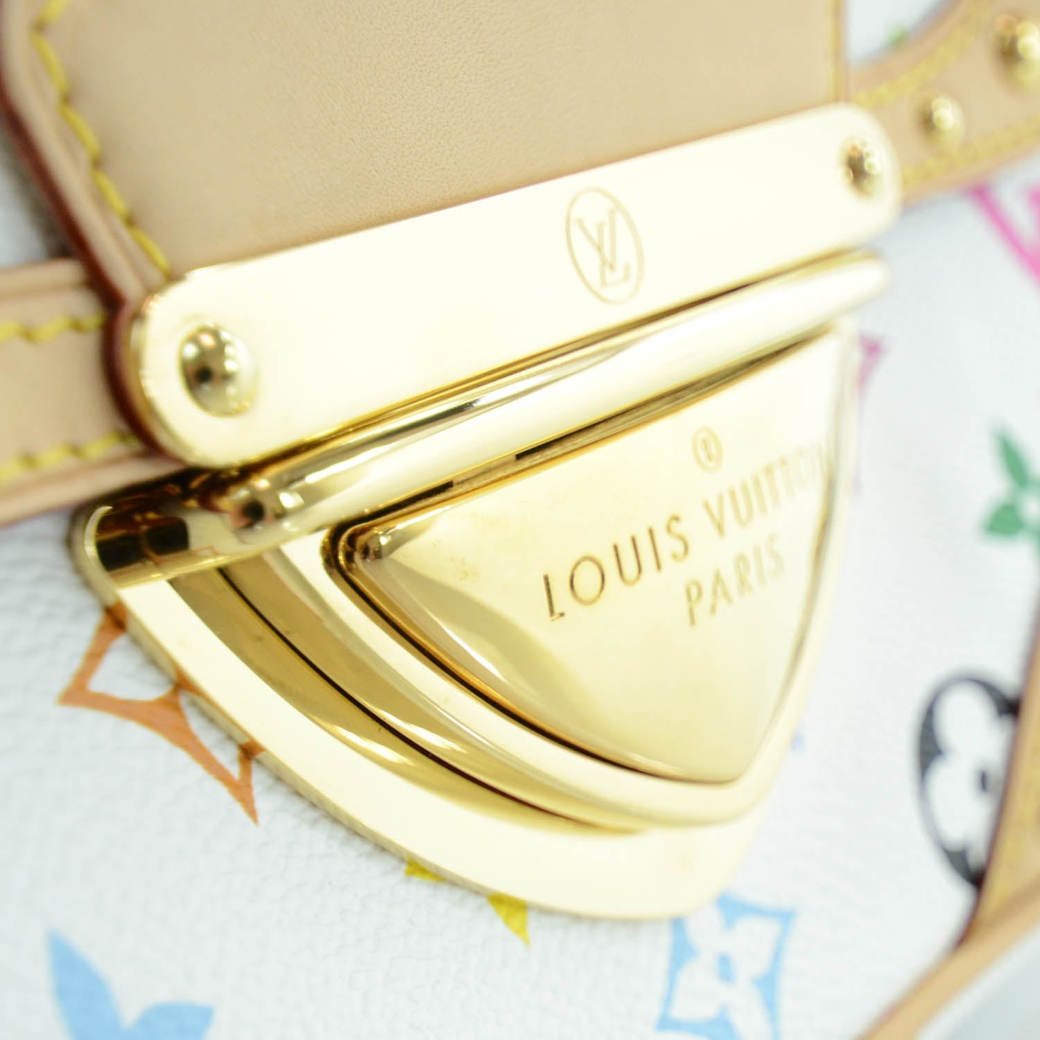Louis Vuitton Monogram Multicolor Marilyn White 7 of 10