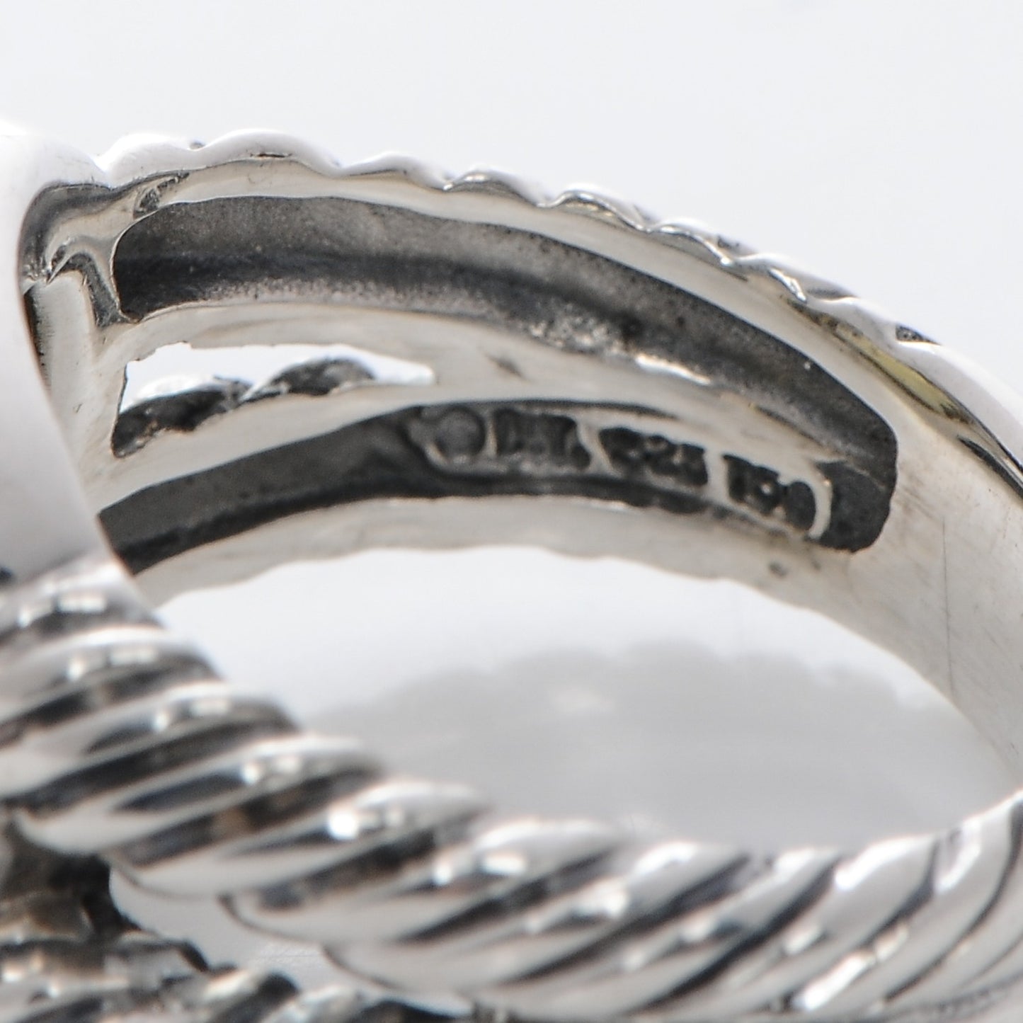 Sterling Silver 18K Yellow Gold Peridot 11mm Albion Ring 57 8