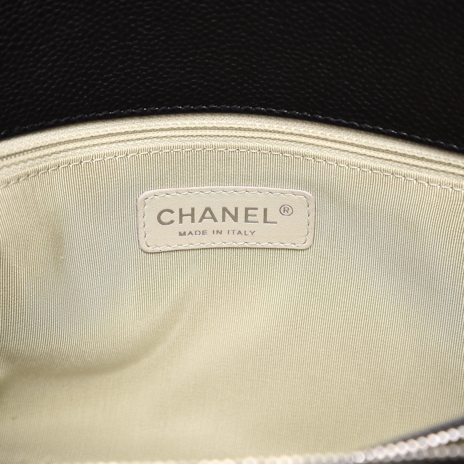Chanel Caviar CC Timeless Tote Black 6 of 7