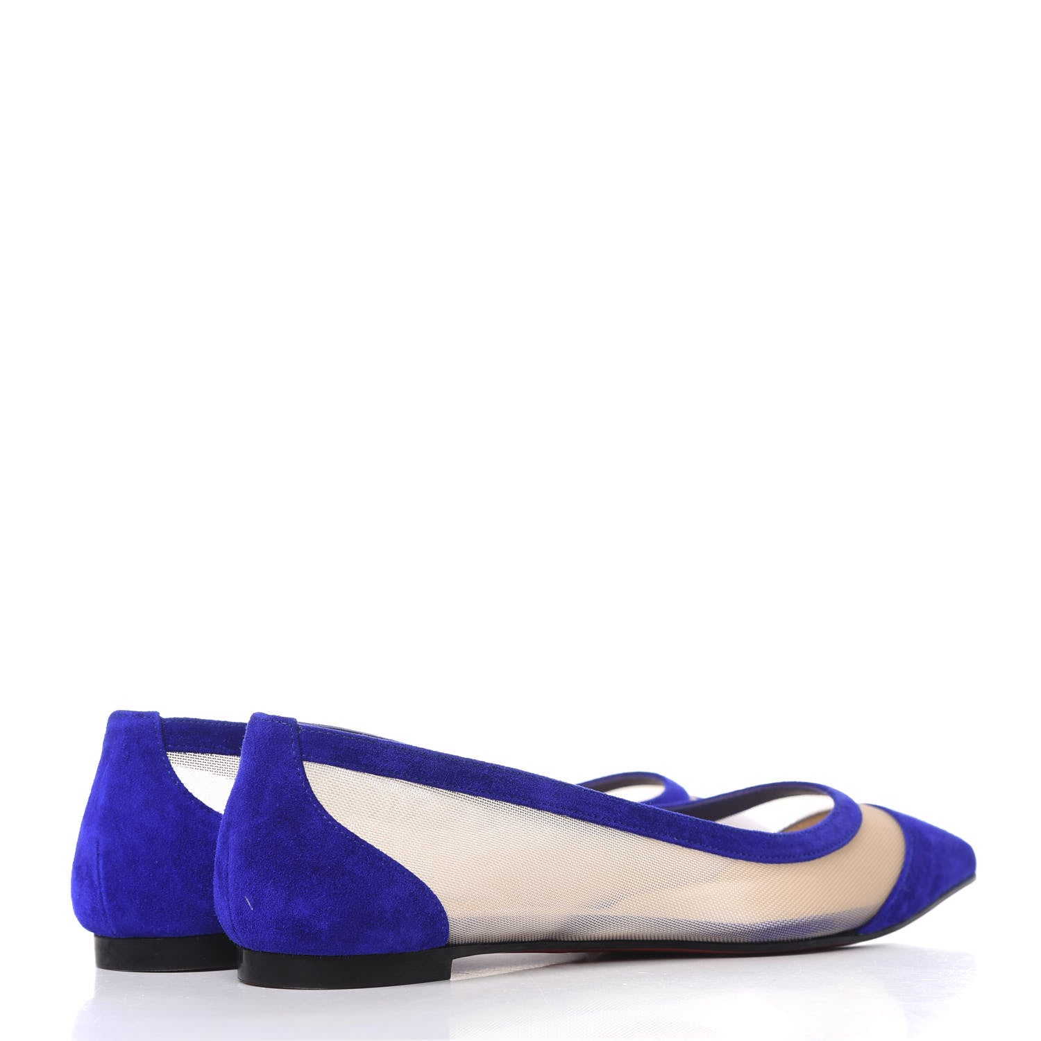 Christian Louboutin Veau Velours Rete Galativi Flats 36.5 Version Elixir 4 of 9