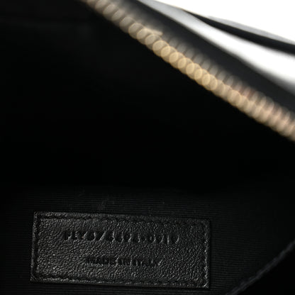 Saint Laurent Calfskin Matelasse Monogram Lou Camera Bag Black 6 of 13