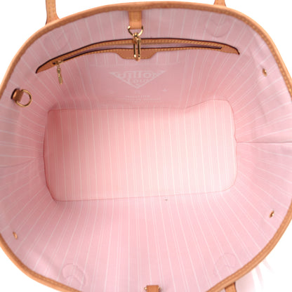Louis Vuitton Monogram Giant By The Pool Neverfull MM Light Pink 5 of 23