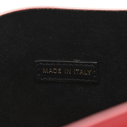 Lanvin Smooth Calfskin Mini Trapeze Red Lipstick 5 of 12