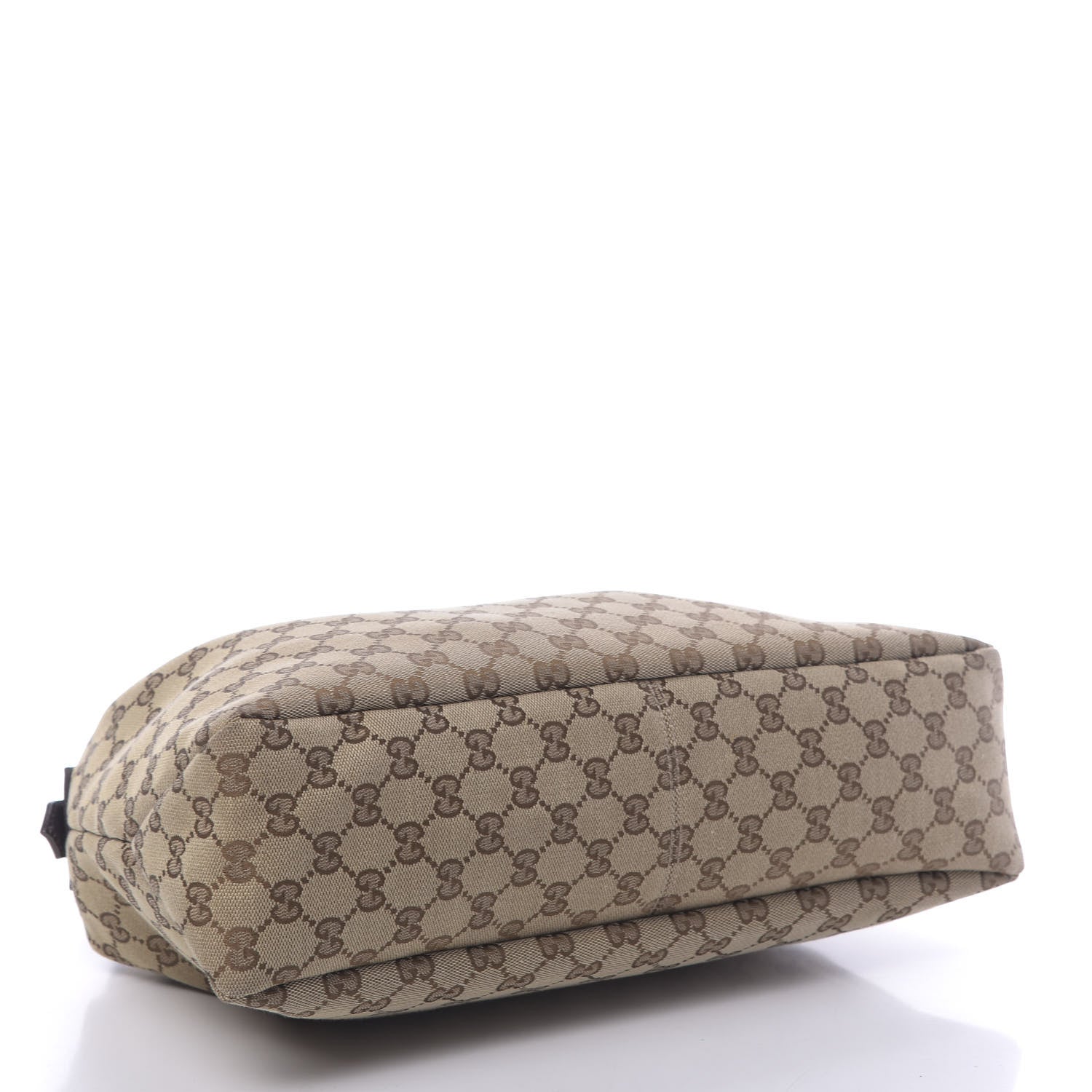 Gucci Monogram Medium Horsebit Chain Hobo Dark Brown 4 of 11