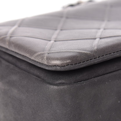 Chanel Calfskin Diamond Embossed New Chic Flap Grey 9 of 14