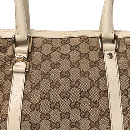 Gucci Monogram Small Abbey Boston Off White 8 of 10