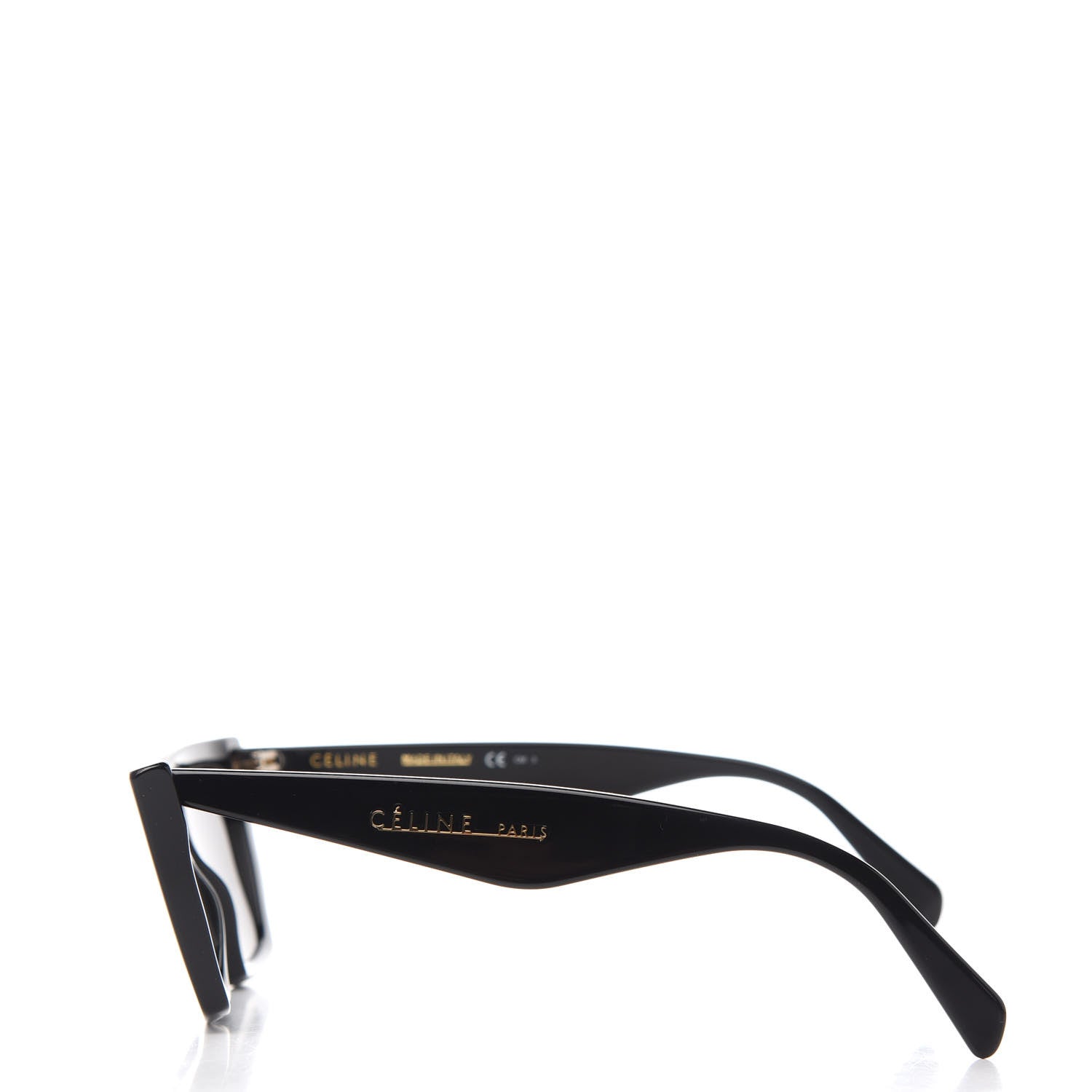 Celine Edge Sunglasses CL 41468/S Black 577529 – FASHIONPHILE