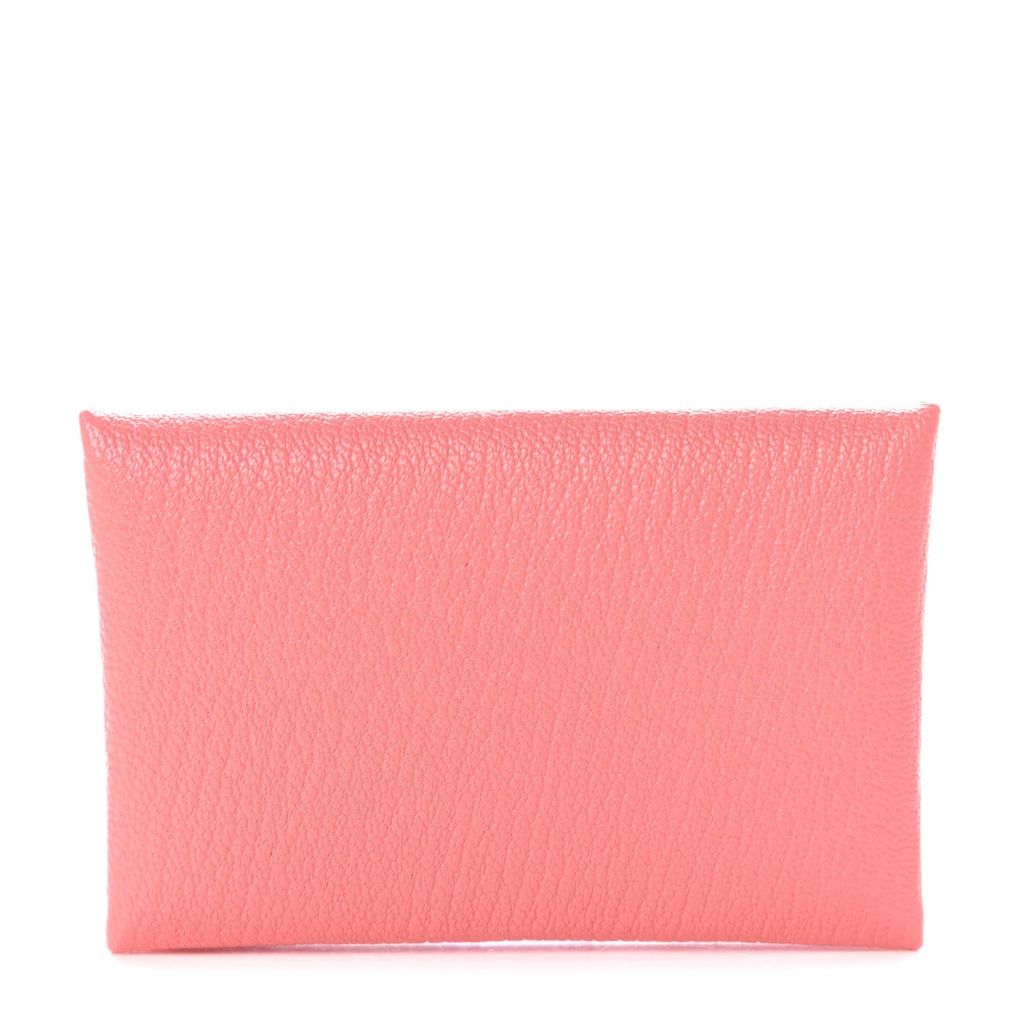 Chevre Mysore Calvi Card Case Rose Ete