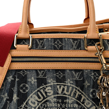 Louis Vuitton Denim Raye Cabas GM 7 of 9