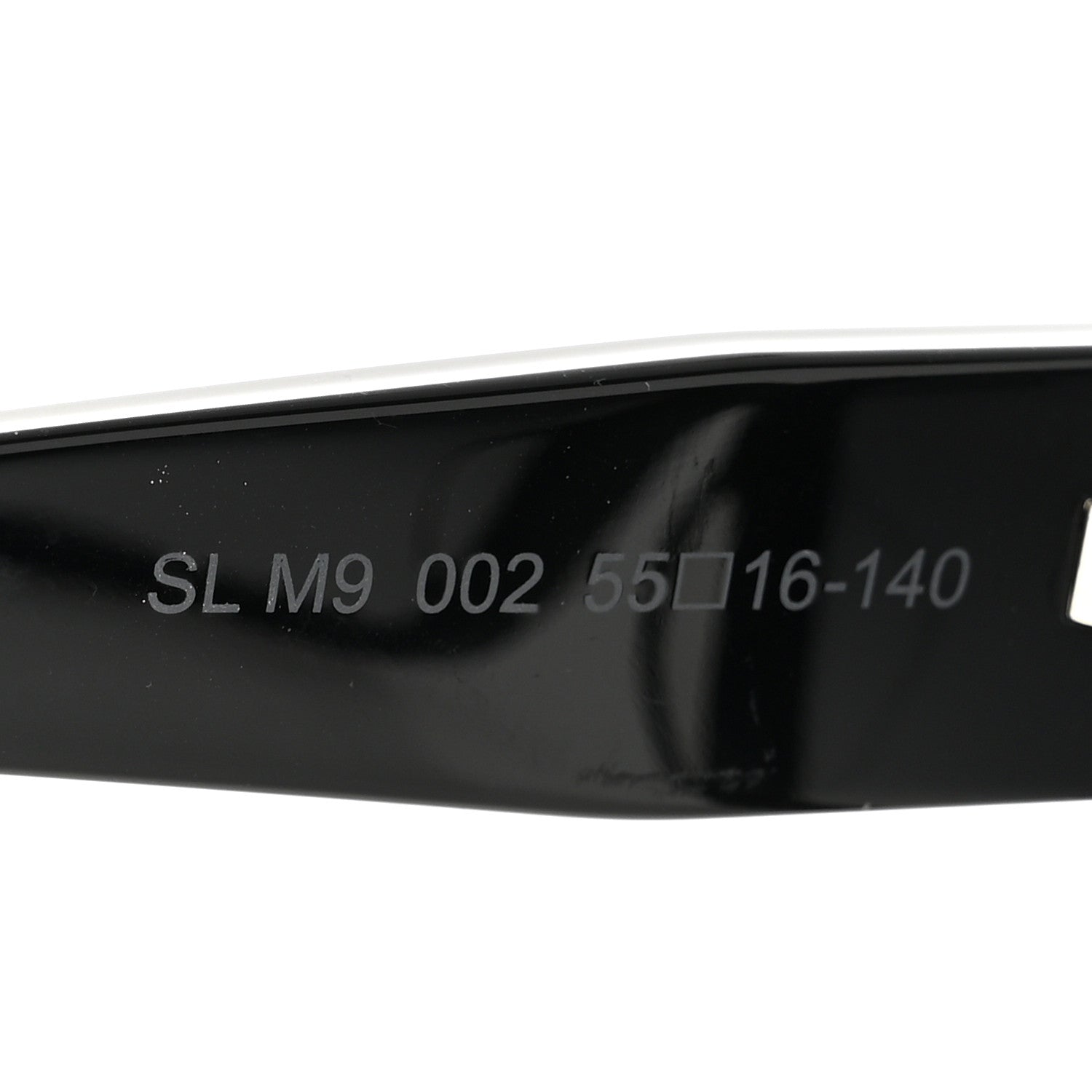 Saint Laurent Square SL M9 Sunglasses Black 7 of 8