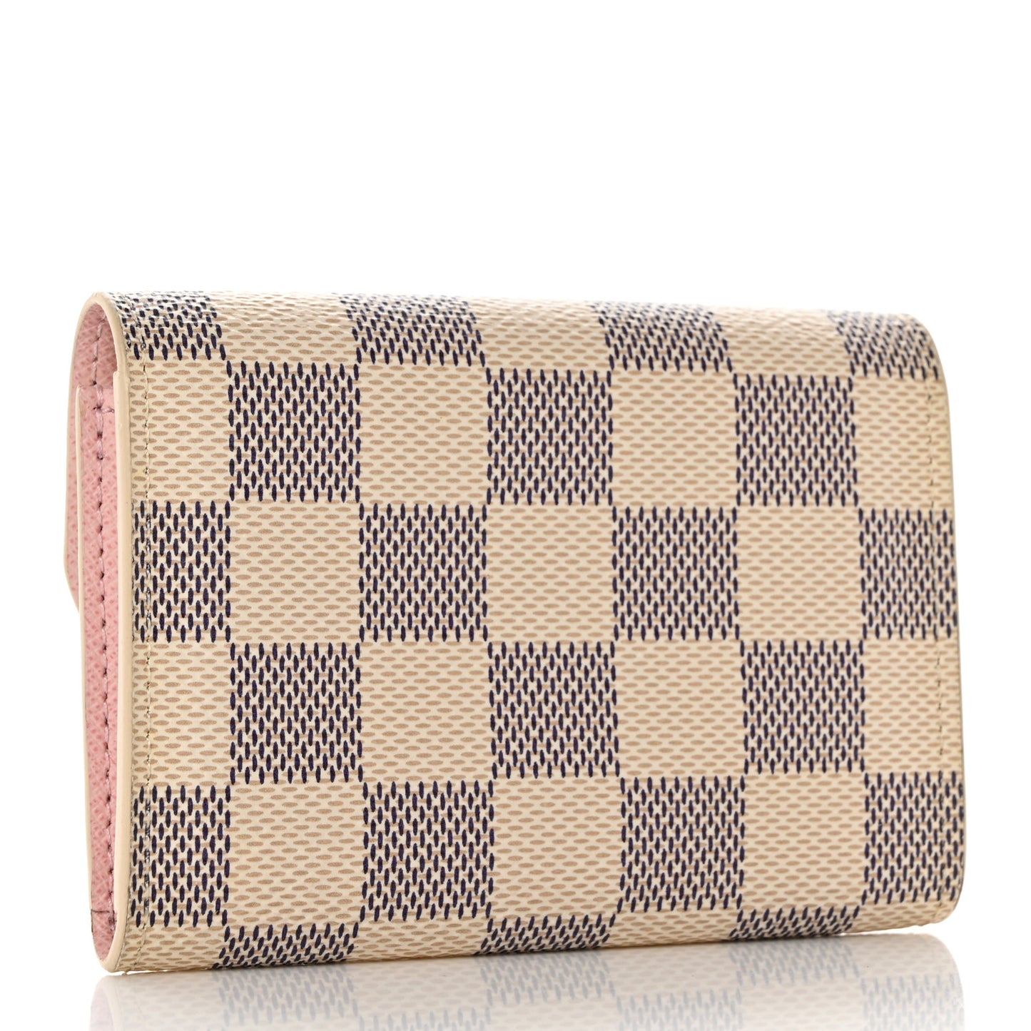 Damier Azur Rosalie Coin Purse Rose Ballerine