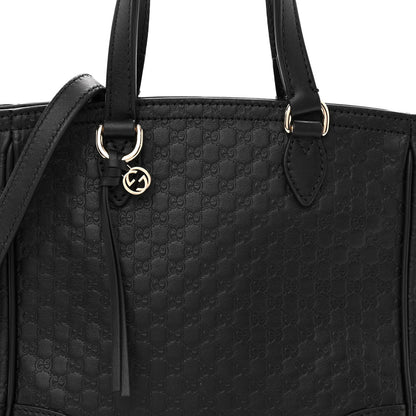 Gucci Microguccissima Small Bree Tote Black 8 of 12