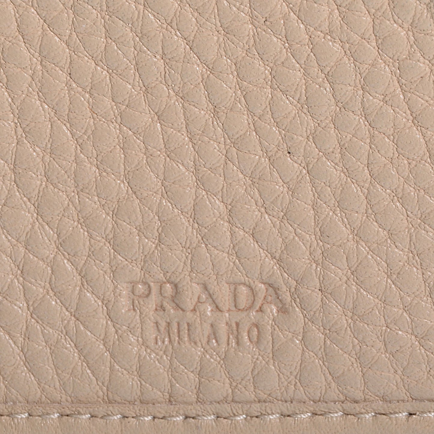 Vitello Daino Compact Wallet Sabbia