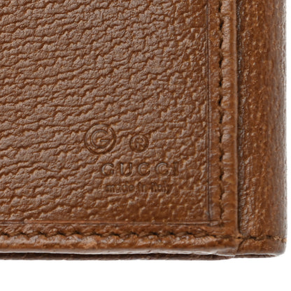 Gucci Calfskin Studded Soho Continental Wallet Brown 6 of 7