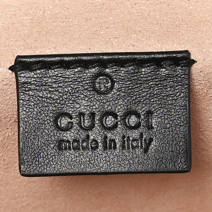 Gucci Calfskin Matelasse Mini GG Marmont Round Backpack Black 6 of 10