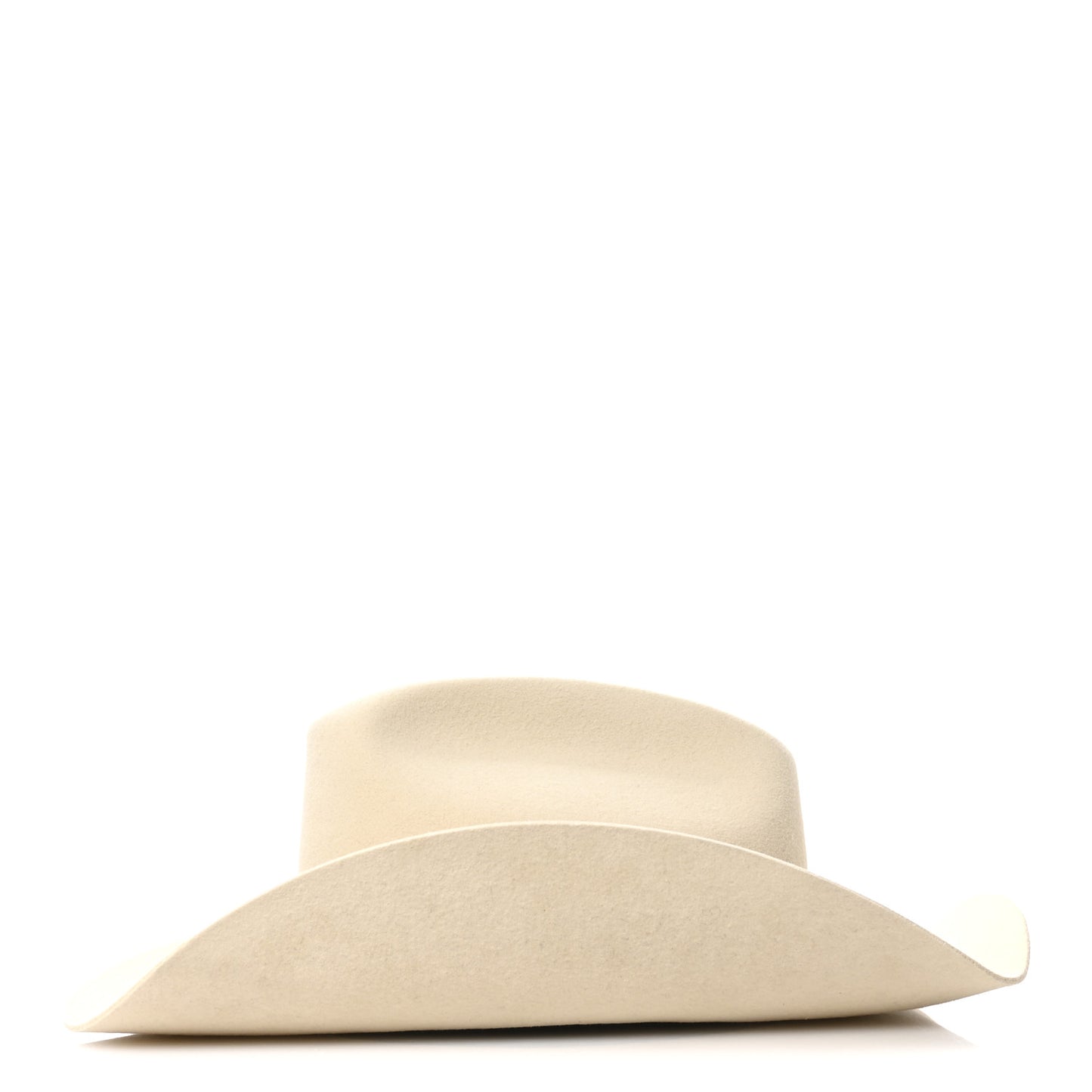 Felt Dallas Wide Brim Hat M Ivory