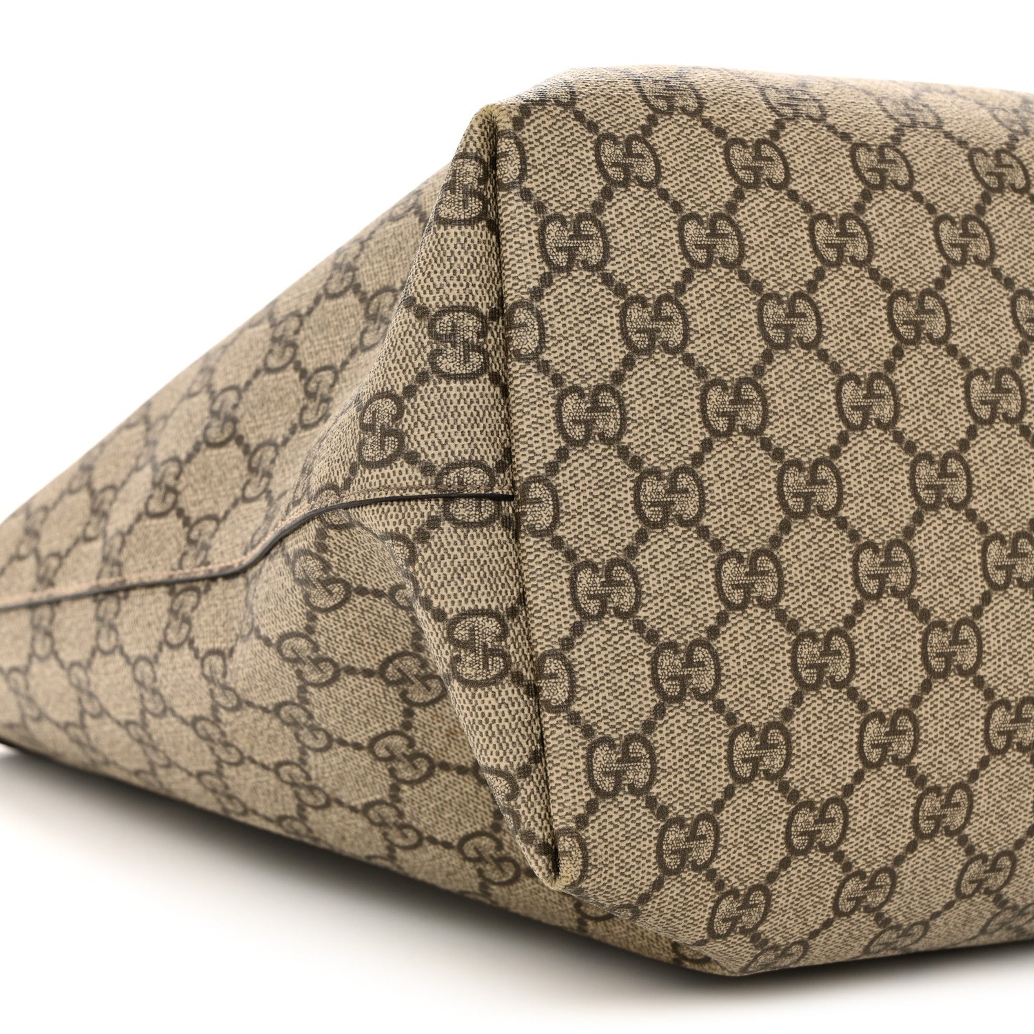 Gucci GG Supreme Monogram Medium Ophidia Shopping Tote Brown 9 of 14