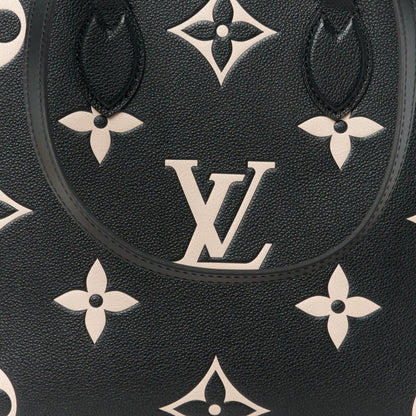 Louis Vuitton Empreinte Monogram Giant Onthego MM Black Beige 7 of 10