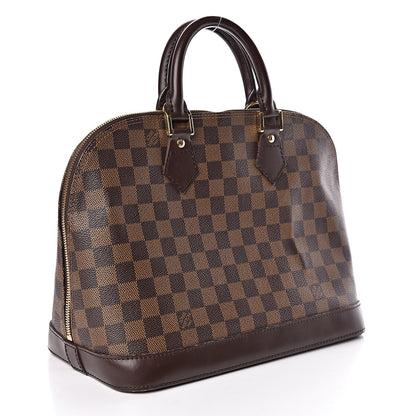 Louis Vuitton Damier Ebene Alma PM 3 of 9