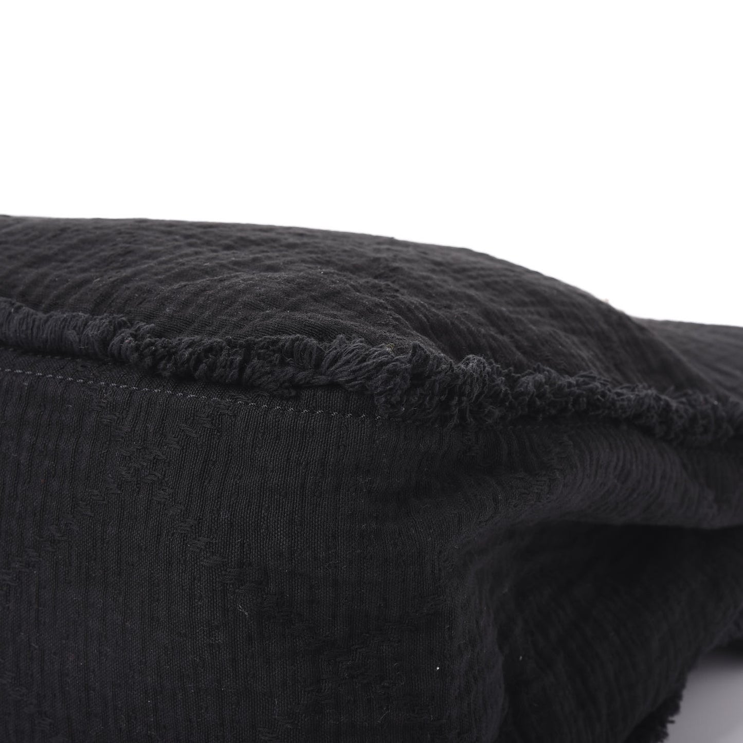 Canvas Extra Large Double Face Shopping Tote Black