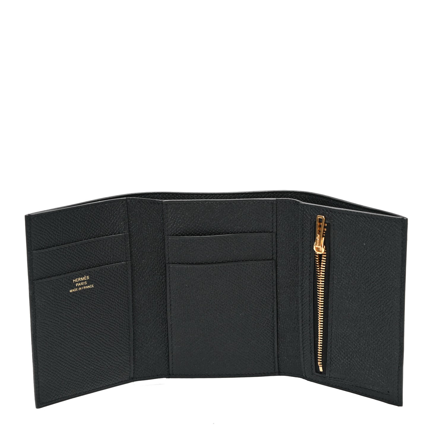 Epsom Tri-Fold Compact Bearn Wallet Black