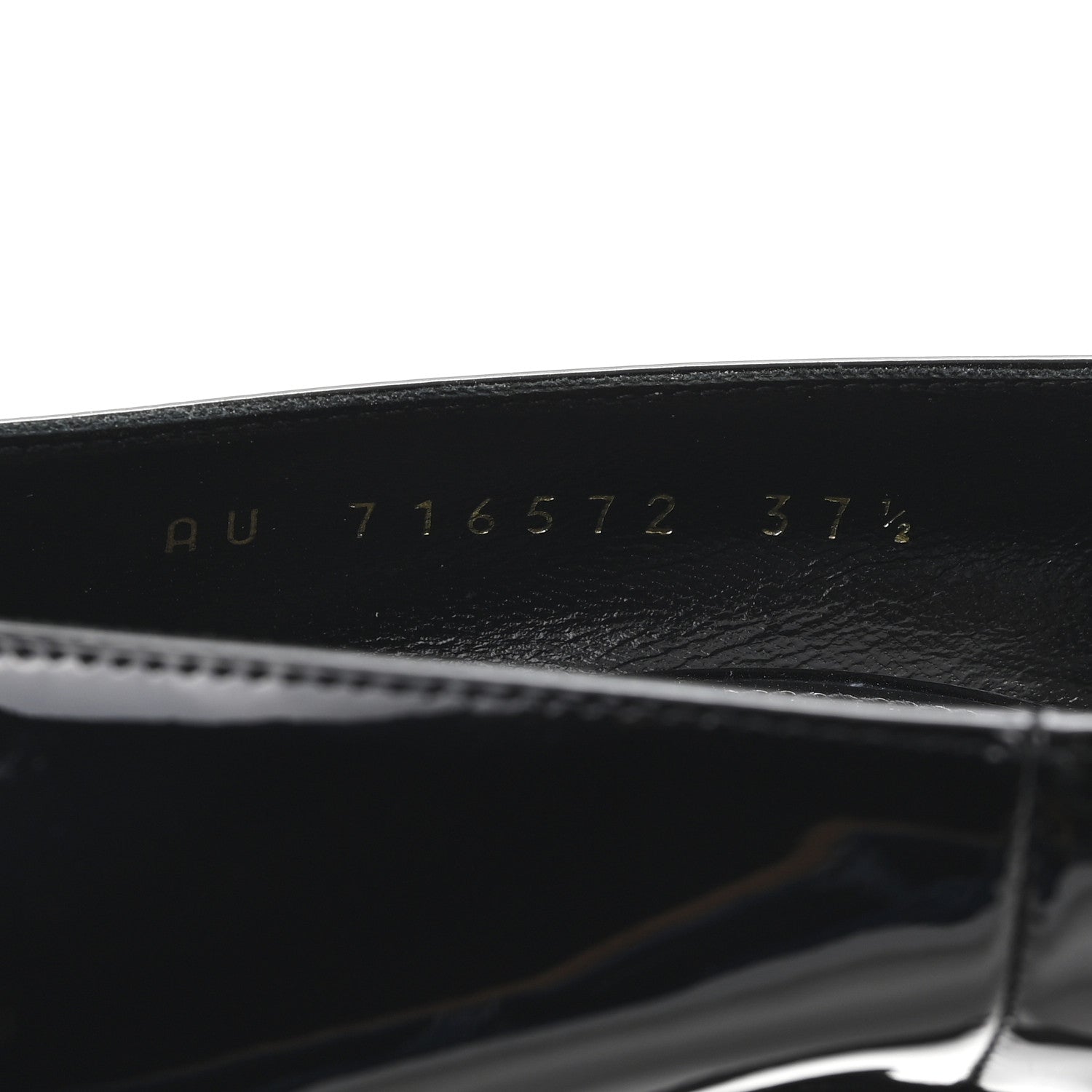 Saint Laurent Patent Silvana 110mm Pumps 37.5 Black 9 of 10