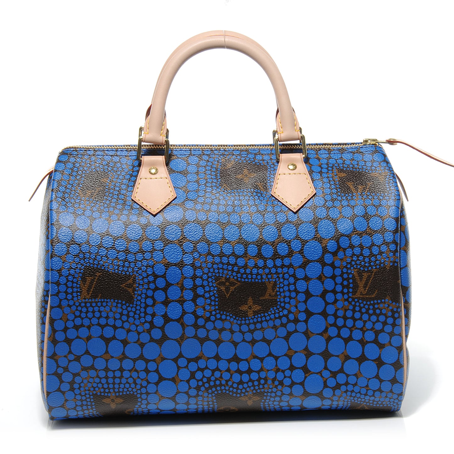 Monogram Kusama Town Speedy 30 Blue