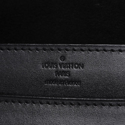 Louis Vuitton Calfskin Chain Louise GM Black 6 of 16