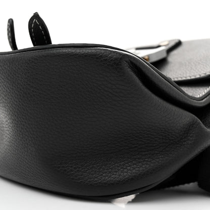 Christian Dior Grained Calfskin Mini Gallop Backpack Black 10 of 16
