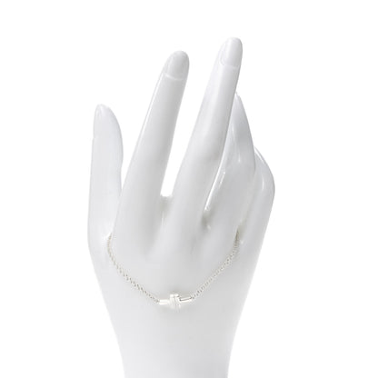 Tiffany Sterling Silver T Two Single Chain Bracelet 2 of 6