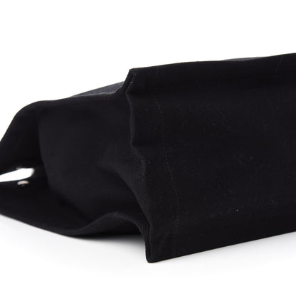 Saint Laurent Linen Calfskin Rive Gauche North South Tote Black 6 of 10