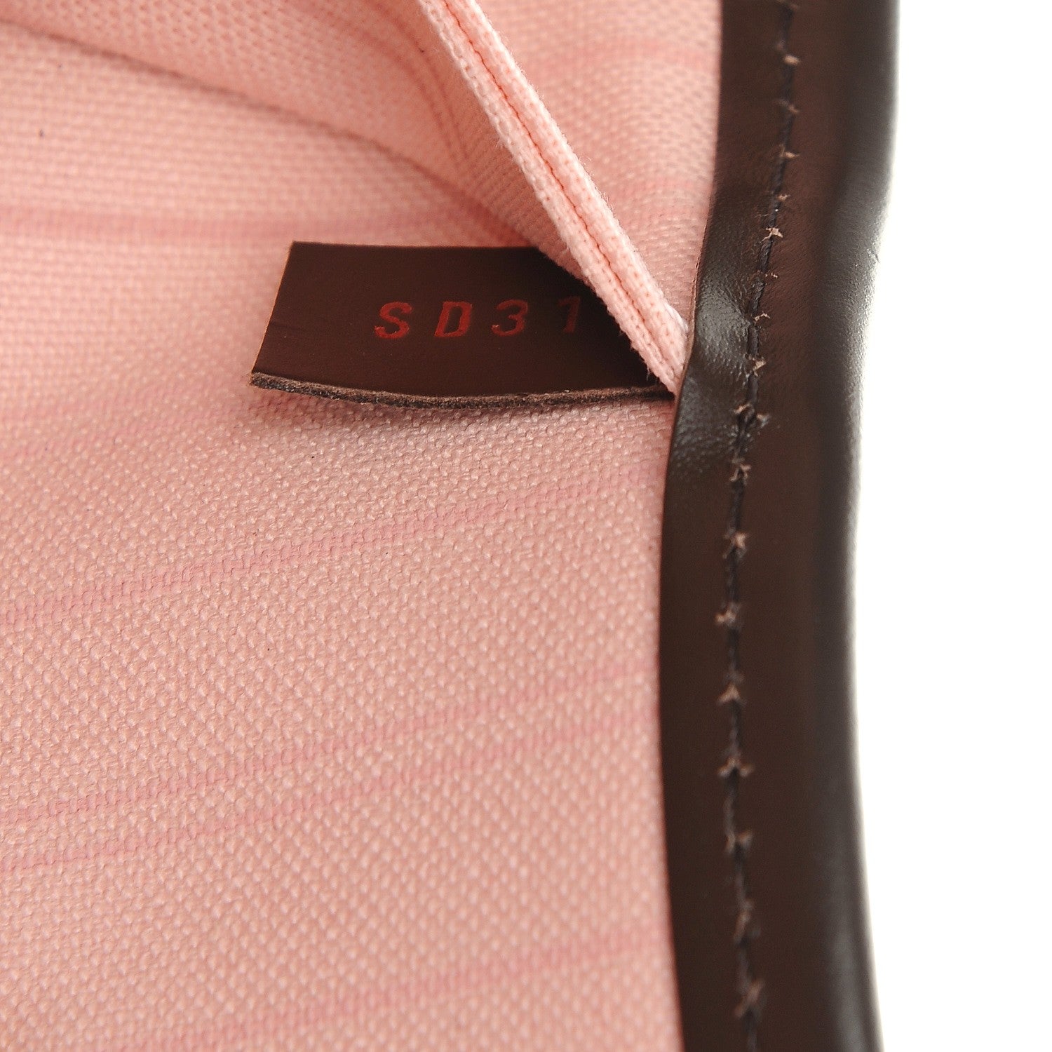 Louis Vuitton Damier Ebene Neo Neverfull MM Rose Ballerine 9 of 9