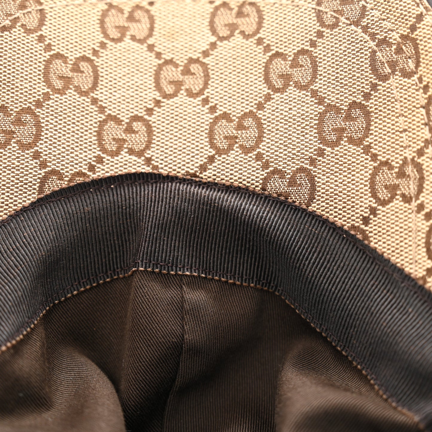 Monogram Web Baseball Hat L Beige Cocoa